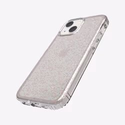 Tech21 Evo Sparkle mobile phone case 13.7 cm (5.4") Cover Rose gold, Transparent