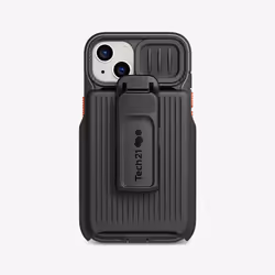 Tech21 Evo Max w/Holster, Cover, Apple, iPhone 13, 15.5 cm (6.1"), Black