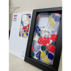 Floral Flower Case for iPhone 13 Pro  Magsafe Compatible Phone Case Cover Rose