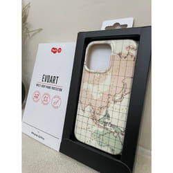 Tech21 Evo Art Wanderer's Map for iPhone 13 Pro  Protective Phone Case Cover