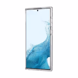 tech21 Samsung Galaxy S22 Ultra EvoClear Antimicrobial Tough Clear Case Cover