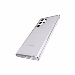 tech21 Samsung Galaxy S22 Ultra EvoClear Antimicrobial Tough Clear Case Cover