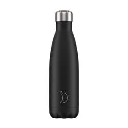 Chilly's Monochrome Matte Edition B500MOBLK drinking bottle Daily usage 500 ml Stainless steel Black
