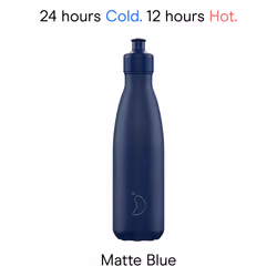 Original Sports Bottles - BPA-Free Stainless Steel Reusable Water Bottle - Keeps Cold, Double Walled, Vacuum Insulated - Dishwasher Safe Lid - 500ml -