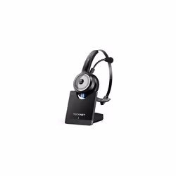Wireless Headset with Microphone Noise Cancelling, Bluetooth Headset with Microphone for Laptop, All Day Battery Life with Ch ...