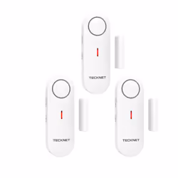 Door Alarm Sensor, Window Alarm Sensors, 2-in-1 Alarm & Chime, 3-level Volume Control, Door Sensor Alarm for Home Security, W ...