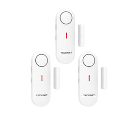 Door Alarm Sensor, Window Alarm Sensors, 2-in-1 Alarm & Chime, 3-level Volume Control, Door Sensor Alarm for Home Security, Wireless Burglar Alarms