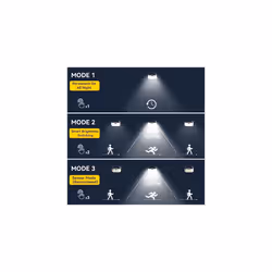 Outdoor Solar Light 231 LED, 3 Modes Motion Sensor, Solar Powered Security Light 300 Wide Angle, IP65 Waterproof,