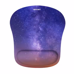 TECKNET Mouse Pad with Wrist Support  Ergonomic Gaming Mouse Pad Pain Relief  Portable Comfortable Mousepad for Computer  Lap ...
