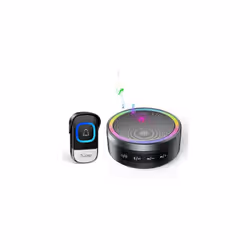 Wireless Doorbell with Portable Bluetooth Speaker, TECKNET IP66 Waterproof Doorbell Kits with 60 Chimes and 1300 ft Wireless  ...