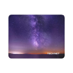 Mouse Mat 270 x 210 x 3 mm Gaming Mouse Pad, Non-Slip Rubber Base, Waterproof Surface, Stitched Edges Mouse pad, Compatible with Laser and Optical