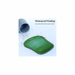 Mouse Mat with Memory Foam Rest -Non-slip Rubber base- Special-Textured Water-Resistant Surface