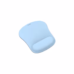 Mouse Mat with Memory Foam Rest -Non-slip Rubber base- Special-Textured Water-Resistant Surface