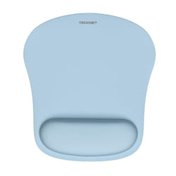 TECKNET Mouse Pad with Wrist Support  Ergonomic Gaming Mouse Pad Pain Relief  Portable Comfortable Mousepad for Computer  Laptop  Office  Home and Tra