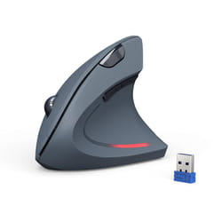 Ergonomic Mouse, 4800DPI Wireless Vertical Mouse 6-Button Silent Mouse with 5 Adjustable Levels DPI, 24 Months Battery Life Optical Wireless Mouse for