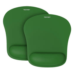 TECKNET 2 Pack Mouse Pad with Wrist Support  Ergonomic Gaming Mouse Pad Pain Relief  Portable Comfortable Mousepad for Computer  Laptop  Office  Home