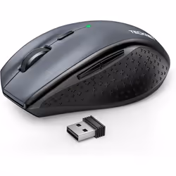 TECKNET Bluetooth Mouse, 2.4GHz Wireless Mouse with Tri-Mode (BT