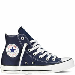 ) Converse All Star Mens Womens High Hi Tops Unisex Chuck Taylor Trainers Pumps - Blue, 4 (Adults'