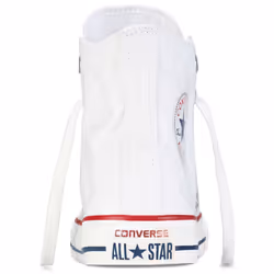 ) Converse All Star Mens Womens High Hi Tops Unisex Chuck Taylor Trainers Pumps - White, 7 (Adults'