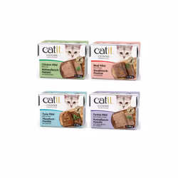 Catit Cuisine Pate Wet Cat Food Mixed Flavours - Chicken and Ham, 12 Pack