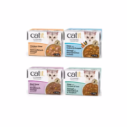 Catit Cuisine Stew Wet Cat Food Mixed Flavours - Chicken with Pumpkin, 12 Pack
