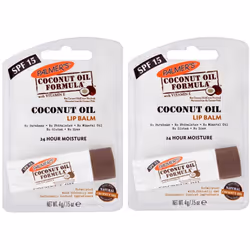 Palmers Coconut Oil Formula Lip Balm Chapstick with SPF15 - Pack of 2