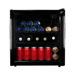 Mini Drinks Fridge, Table Top 50L Beer / Wine Cooler With Glass Door - SIA DC2BL