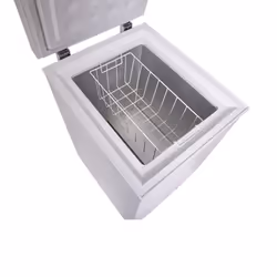 SIA CHF100W 48cm Freestanding Slimline Compact White Chest Freezer