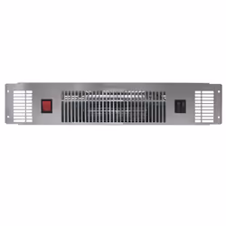 SIA PLH1 2kW Stainless Steel Slimline Electric Kitchen Plinth Heater