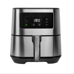 5.5L Air Fryer, 1700W, 8 Programs, Digital Control - SIA SAF55SS