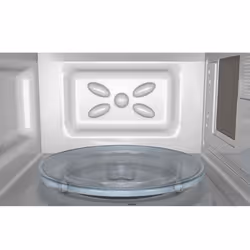 20L Microwave In Silver, Freestanding, Analogue Dials, 700W - SIA FAM21SI