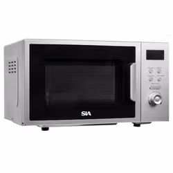 20L Microwave In Silver, Digital Display, 700W, 8 Auto-Functions - SIA FDM21SI