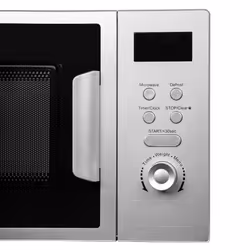 20L Microwave In Silver, Digital Display, 700W, 8 Auto-Functions - SIA FDM21SI