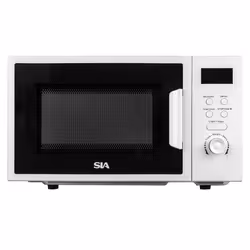 20L Microwave In White, Digital Display, 700W, 8 Auto-Functions - SIA FDM21WH