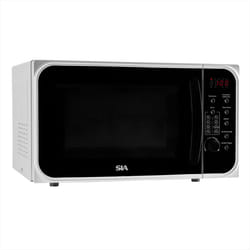 FCM25SI SIA 25ltr Freestanding Combi Microwave Oven, Digital Display, 900w Silver