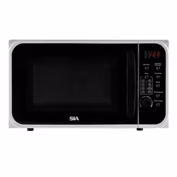 FCM25SI SIA 25ltr Freestanding Combi Microwave Oven, Digital Display, 900w Silver