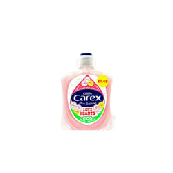 Carex Love Hearts Handwash 250ml (Pack of 6)