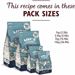 Lily's Kitchen Salmon Supper Natural Grain Free Complete Adult Dry Dog Food (2.5kg)