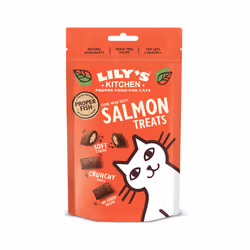 Lily's Kitchen Salmon Treats, Treat, Cat, Universal, Liver, Salmon, 60 g