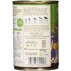Lily's Kitchen Dog Vegan Rainbow Stew, 400g