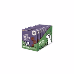 Senior Dog Meaty Treats Grain Free Turkey & White Fish Bites - Natural Dog Treats (8 x 70 g)