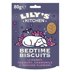 Bedtime Biscuits - Organic Baked Natural Dog Treats (8 x 80g Packs)