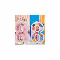 Balloon Mosaic Number Stand - 8