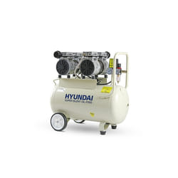 Hyundai 50 Litre Air Compressor, 11CFM/100psi, Oil Free, Low Noise, Electric 2hp | HY27550