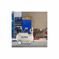 Hyundai 50 Litre Air Compressor, 11CFM/100psi, Oil Free, Low Noise, Electric 2hp | HY27550