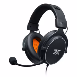Fnatic REACT, Wired, Gaming, 20 - 40000 Hz, 350 g, Headset, Black