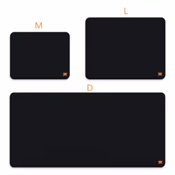 Fnatic FOCUS 3 - M Gaming mouse pad Black