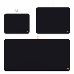 Fnatic FOCUS 3 - D Gaming mouse pad Black