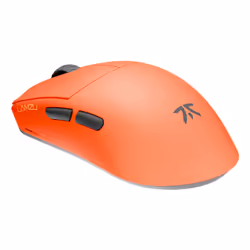Fnatic x Lamzu MAYA X 8K, Right-hand, Optical, Bluetooth + USB Type-C, 30000 DPI, Orange