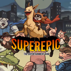Numskull Games SuperEpic: The Entertainment War, PlayStation 4, T (Teen), Physical media